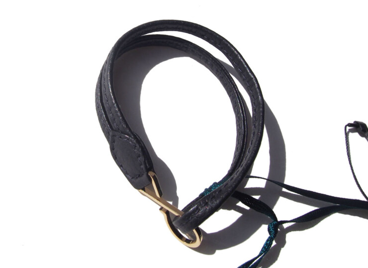 シセイ｜cisei｜レザーストラップ｜P1039 LD STRAP Col.Nero｜サンプルイメージ05