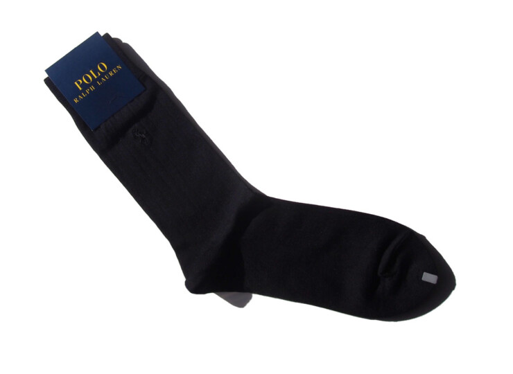ポロラルフローレン｜POLO　Ralph Lauren｜クルー丈リブソックス｜ネイビーイメージ04