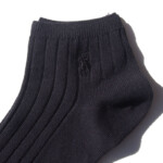 ポロラルフローレン｜POLO Ralph Lauren｜ショート丈リブソックス｜ブラックイメージ02