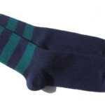 エラル55｜ERAL55｜ボーダー柄コットンロングソックスイメージ04
