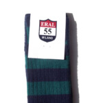 エラル55｜ERAL55｜ボーダー柄コットンロングソックスイメージ06