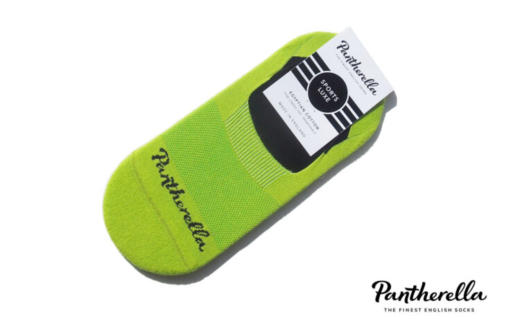 パンセレラ ｜PANTHERELLA｜インビジブルソックス｜SPORTS LUXE｜BRIGHT LIMEイメージ01