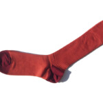 ストラスブルゴ｜strasburgo｜ウール×ナイロンリブソックス｜レッドイメージ02