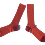 ストラスブルゴ｜strasburgo｜ウール×ナイロンリブソックス｜レッドイメージ03