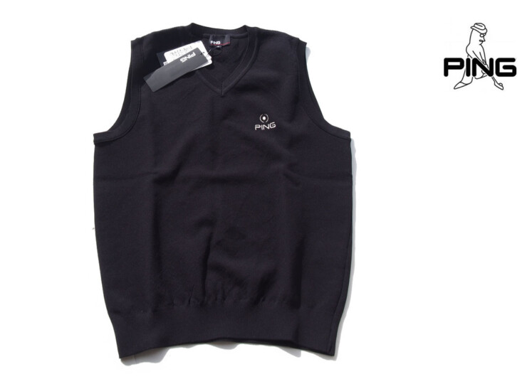 09 01 ping knit vest m bk (1)