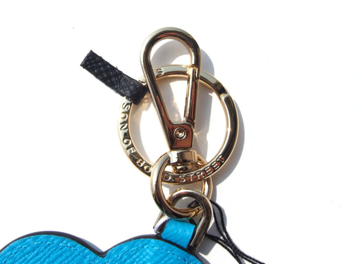 スマイソン|SMYTHSON|パナマハートキーリング|Panama Heart Keyring|PANAMA|Turquoiseイメージ05