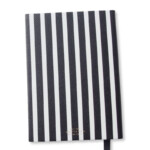 スマイソン｜SMYTHSON｜SOHOストライプノートブック｜BLACK/WHITE STRIPESイメージ02