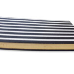 スマイソン｜SMYTHSON｜SOHOストライプノートブック｜BLACK/WHITE STRIPESイメージ05