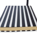 スマイソン｜SMYTHSON｜SOHOストライプノートブック｜BLACK/WHITE STRIPESイメージ06