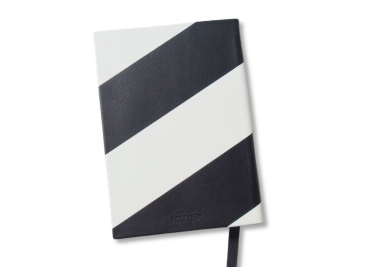 スマイソン|SMYTHSON|SOHOノートブック|black and white stripeイメージ02