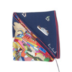 キンロック｜Dieffe Kinloch｜AMALFI COASTプリントシルク トライアングル スカーフイメージ03