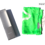 スズサン|suzusan|シルクツイル根巻き絞り染めスクエアスカーフ|Silk Twill Woven Square Scarf-M|Nemaki Shibori "Ameba"|Kelly Green/Whiteイメージ01