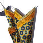 ターンブル&アッサー|Turnbull & Asser|14|イエローメダリオンプリントシルクポケットチーフ|Yellow Medallion Print Silk Pocket Squareイメージ07