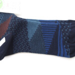 ナイガイ|NAIGAI|オーガニックコットン混 クルー丈メンズソックス|HOBBY SOCKS|ゴルフ|ブルーイメージ02