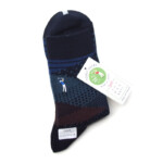 ナイガイ|NAIGAI|オーガニックコットン混 クルー丈メンズソックス|HOBBY SOCKS|ゴルフ|ブルーイメージ06