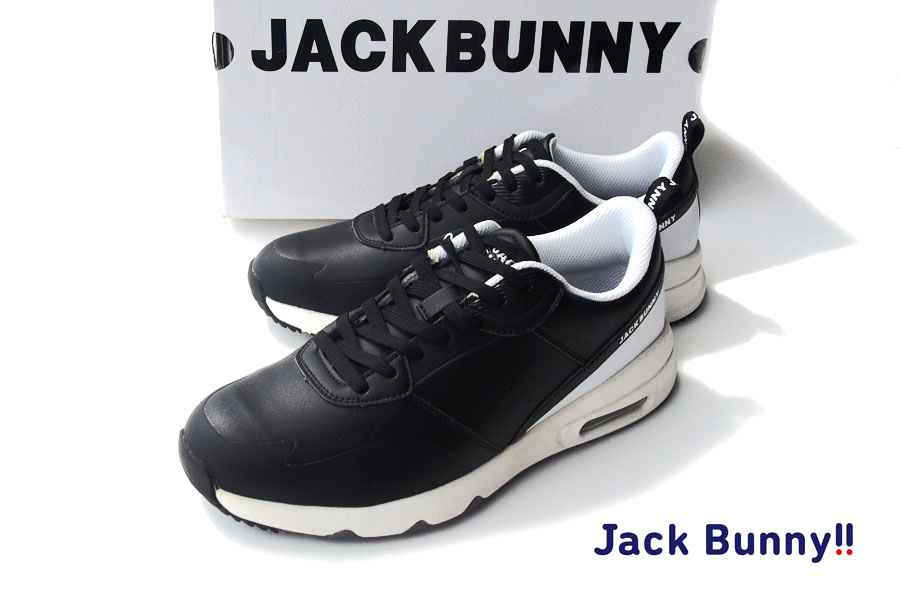未使用 ジャックバニー エアーソール ゴルフシューズ 26.5 ホワイト ジャックバニー｜JACK BUNNY｜AIR SOLE シューズ｜メンズゴルフ