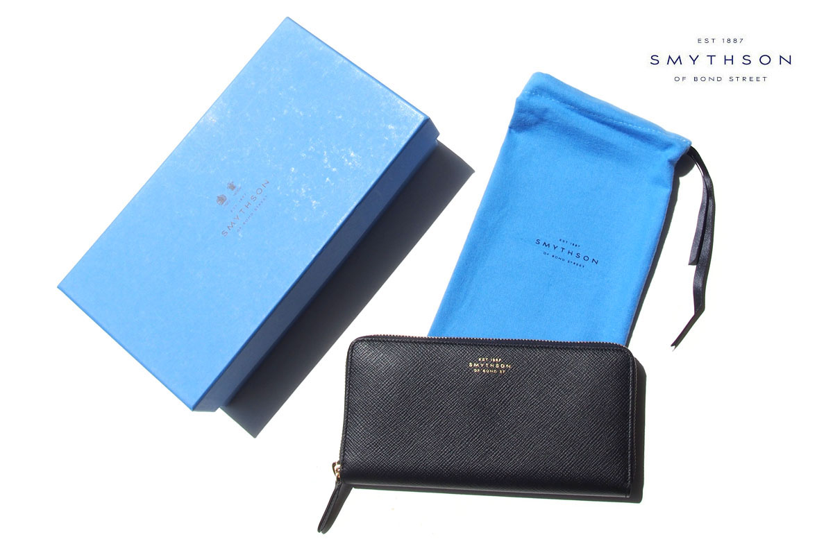 スマイソン｜SMYTHSON｜パナマラウンドジップ長財布 Panama Large Zip 