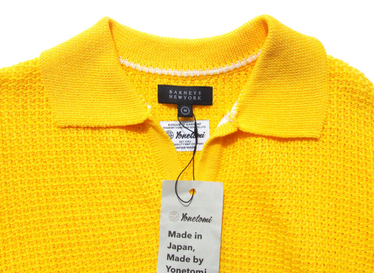 07 05 yonetomi knit polo m yl (4)