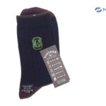HTM 2141 naigai vintage socks golf nvy (1)