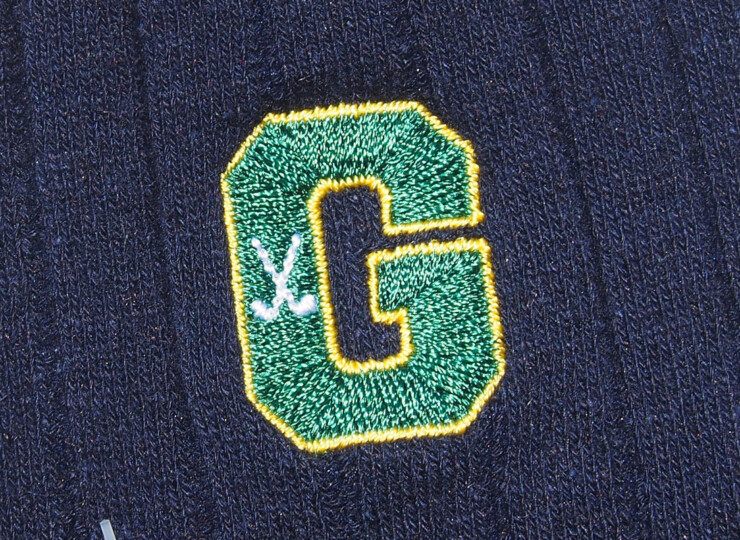 HTM 2141 naigai vintage socks golf nvy (3)