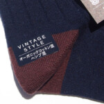 HTM 2141 naigai vintage socks golf nvy (4)