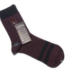 HTM 2142 naigai vintage socks dog br (2)