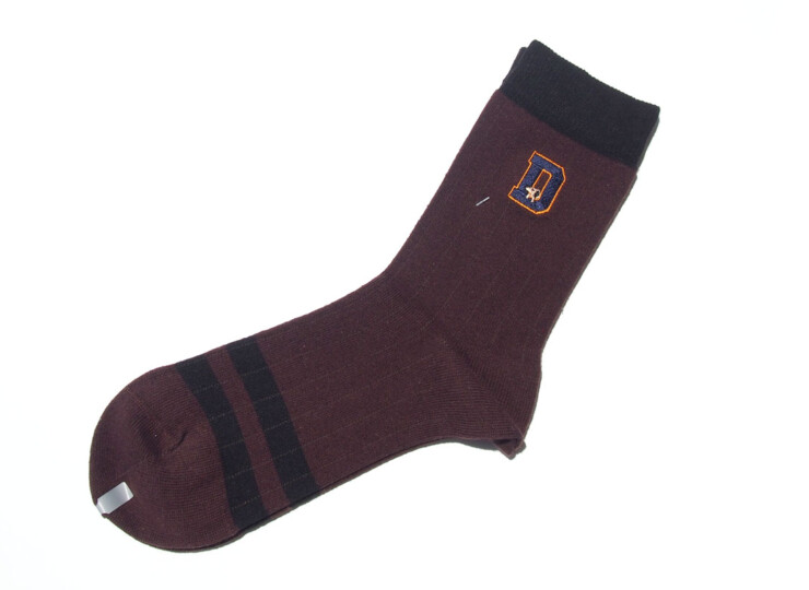 HTM 2142 naigai vintage socks dog br (3)