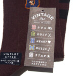 HTM 2142 naigai vintage socks dog br (4)