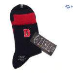 HTM 2143 naigai vintage socks dog nvy (1)