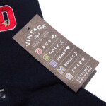 HTM 2143 naigai vintage socks dog nvy (5)